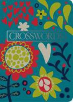 Paperback Floral Notebook Crosswords Book