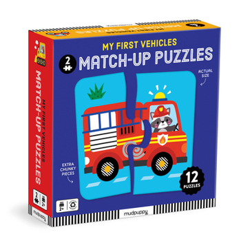 Misc. My First Vehicles 2 Piece Match-Up Puzzles Book