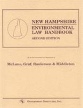 Paperback New Hampshire Environmental Law Handbook Book