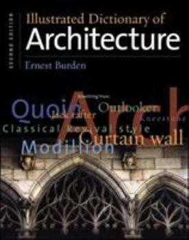 Paperback Illustrated Dictionary of Architecture Book