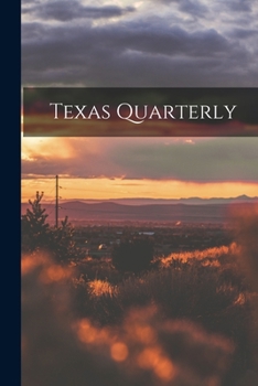 Paperback Texas Quarterly Book