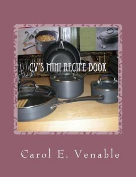 Paperback CV's Mini Recipe Book