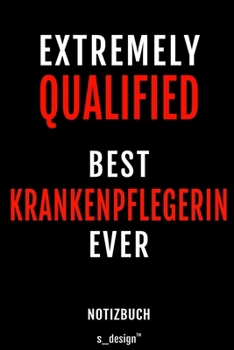 Notizbuch für Krankenpfleger / Krankenpflegerin: Originelle Geschenk-Idee [120 Seiten gepunktet Punkte-Raster blanko Papier] (German Edition)