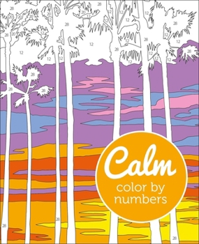 Paperback Calm Color by Numbers Book