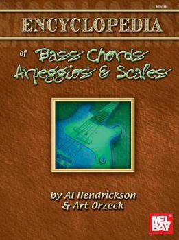 Paperback Mel Bay's Encyclopedia of Bass Chords, Arpeggios & Scales Book
