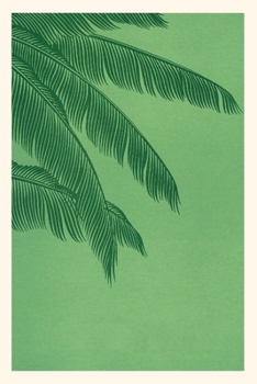 Paperback Vintage Journal Palm Fronds Book