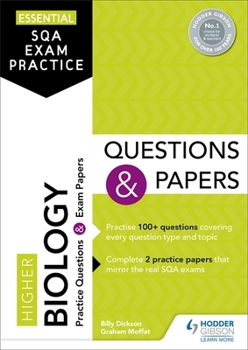 Paperback Essential Sqa Exam Practice: Higher Biology Questions and Papers: From the Publisher of How to Pass Book