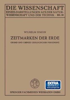 Paperback Zeitmarken Der Erde: Grund Und Grenze Geologischer Forschung [German] Book