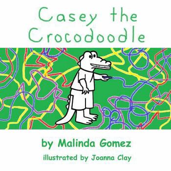 Paperback Casey the Crocodoodle Book