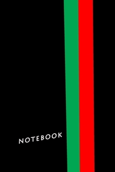 Paperback Notebook and journal for man; dark and black notebook 120 White paper lined for Writing (6*9) Book