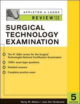 Paperback Appleton & Lange Review for the Surgical Technology Examination: Fifth Edition Book
