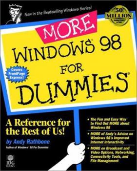 Paperback More Windows 98 for Dummies Book