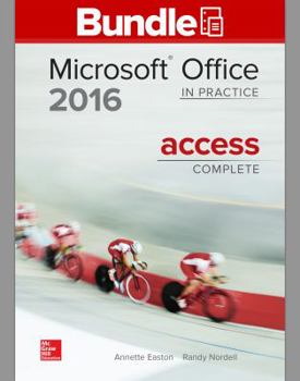 Loose Leaf Gen Combo LL Microsoft Office Access 2016 Cmplt; Simnet Office 2016 Smbk Access Book