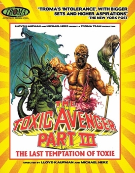 Blu-ray The Toxic Avenger Part III Book