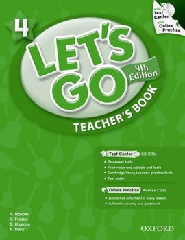 Paperback Let's Go 4 [With CDROM] Book