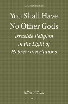 Hardcover You Shall Have No Other Gods: Israelite Religion in the Light of Hebrew Inscriptions Book