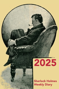 Hardcover 2025 Sherlock Holmes Weekly Diary Book