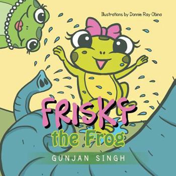 Paperback Frisky the Frog Book