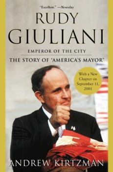 Paperback Rudy Giuliani: Emperor of the City Book