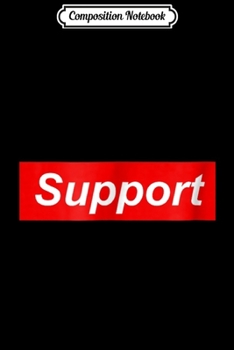 Paperback Composition Notebook: League Suppor Journal/Notebook Blank Lined Ruled 6x9 100 Pages Book