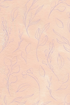 Notebook: 150 Thin-Lined Pages, Great for Students, Teachers, Professors, Dreamers, and Anyone Who Writes, Purple Floral Sketches on Pink Cover