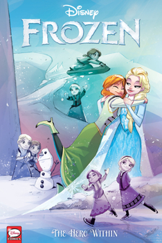 Paperback Disney Frozen: The Hero Within (Graphic Novel) Book