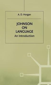 Hardcover Johnson on Language: An Introduction Book