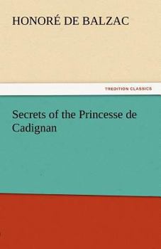 Paperback Secrets of the Princesse de Cadignan Book