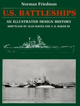 Hardcover U.S. Battleships: An Illustrated Design History Book