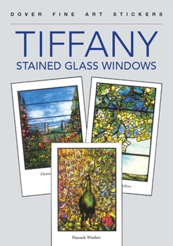 Tiffany Stained Glass Windows : 16 Art Stickers