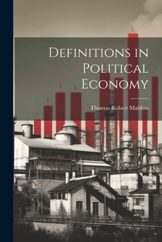 Paperback Definitions in Political Economy Book