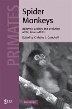 Spider Monkeys: Behavior, Ecology and Evolution of the Genus Ateles - Book  of the Cambridge Studies in Biological and Evolutionary Anthropology