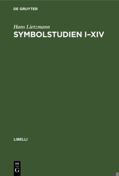 Hardcover Symbolstudien I-XIV [German] Book