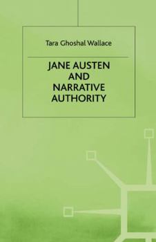 Hardcover Jane Austen and Narrative Authority Book