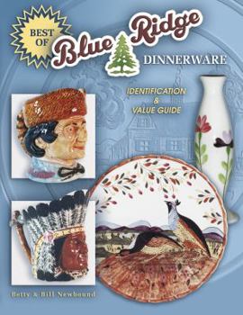 Hardcover Best of Blue Ridge Dinnerware: Identification & Value Guide Book