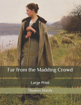 Paperback Far from the Madding Crowd: Large Print Book