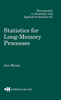 Hardcover Statistics for Long-Memory Processes Book