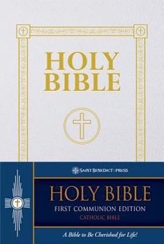 Hardcover First Communion Bible-OE-Douay Rheims Book