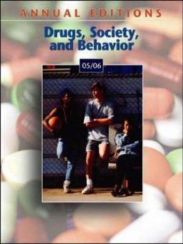 Paperback Annual Editions: Drugs, Society, & Behavior 05/06 Book