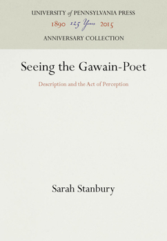 Hardcover Seeing the Gawain-Poet Book