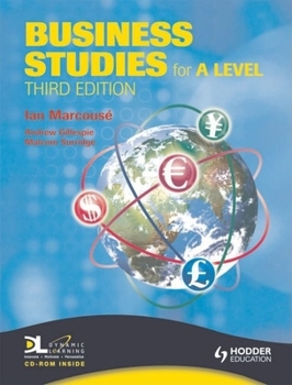 Paperback Business Studies for A Level Book