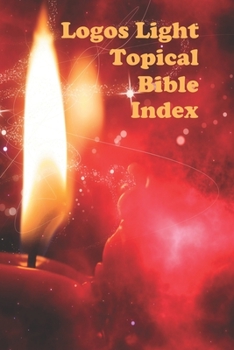 Paperback Logos Light Topical Bible Index Book