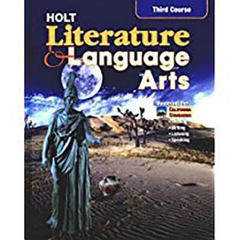 Hardcover Holt Literature and Language Arts: Student Edition Grade 9 2003 Book