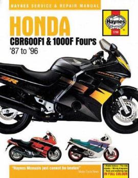 Hardcover Honda Cbr600f1 and 1000f Fours, 1987 - 1996 Book