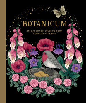 Hardcover Botanicum Coloring Book: Special Edition Book