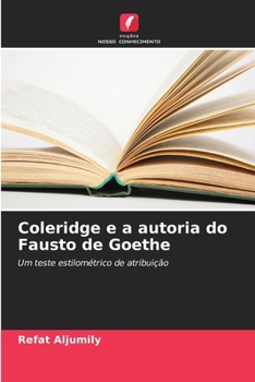 Paperback Coleridge e a autoria do Fausto de Goethe [Portuguese] Book