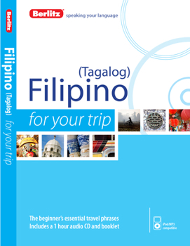 Audio CD Berlitz Filipino for Your Trip Book