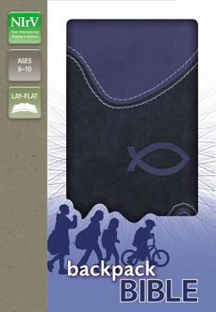 Imitation Leather Backpack Bible-NIRV-Ocean Motion Book