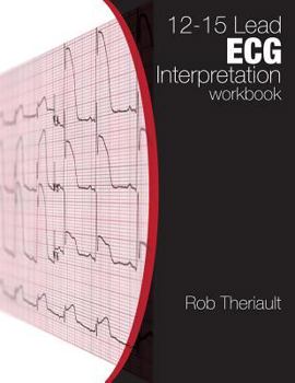 Paperback 12-15 Lead ECG Interpretation: Workbook Book