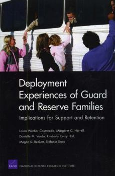 Paperback Deployment Experiences of Guard and Reserve Families: Implications for Support Retention Book